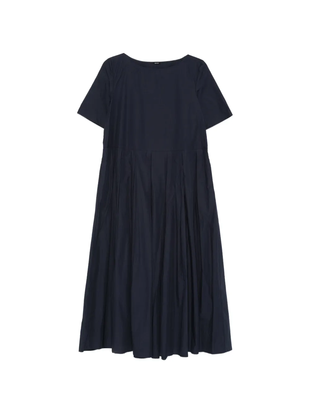 Apuntob pleated midi dress - Blu