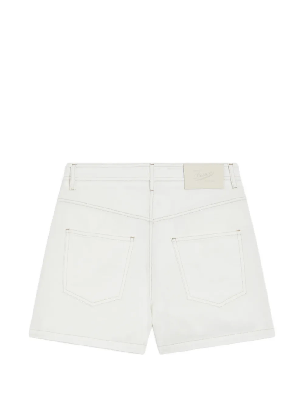  Pence Patch Pocket Shorts - White 
