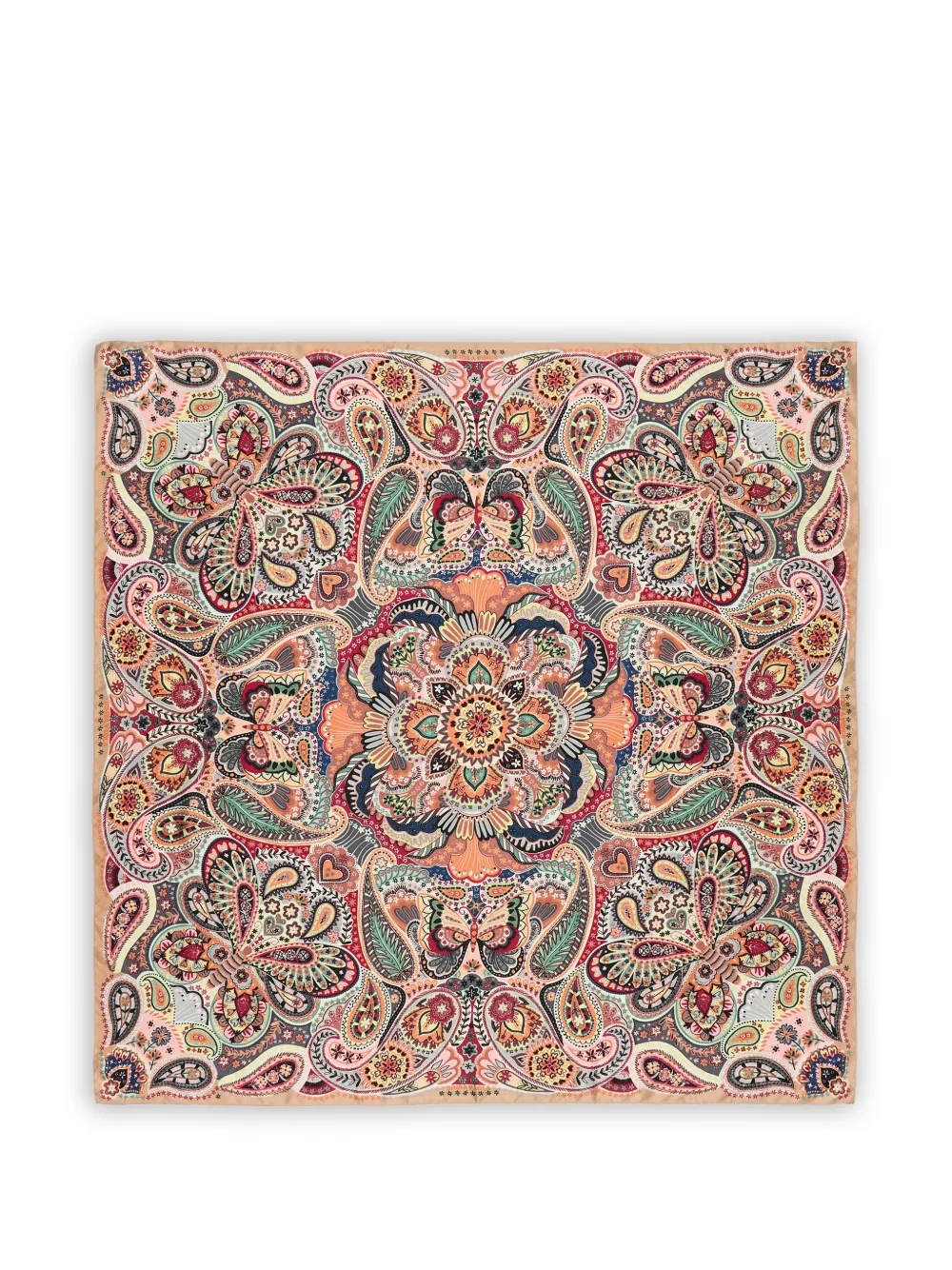 BIMBA Y LOLA Schal mit Paisleymuster - Nude