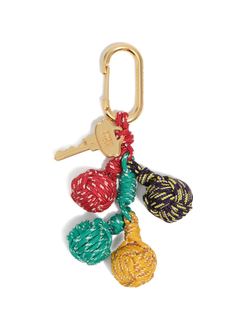 BIMBA Y LOLA Schlüsselanhänger mit Knoten - Gold