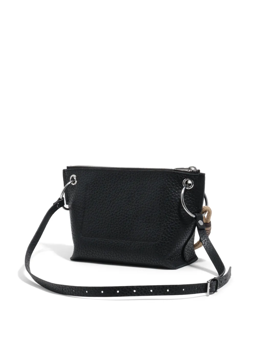 Bimba y Lola Mini-tas met handvat van touw Zwart