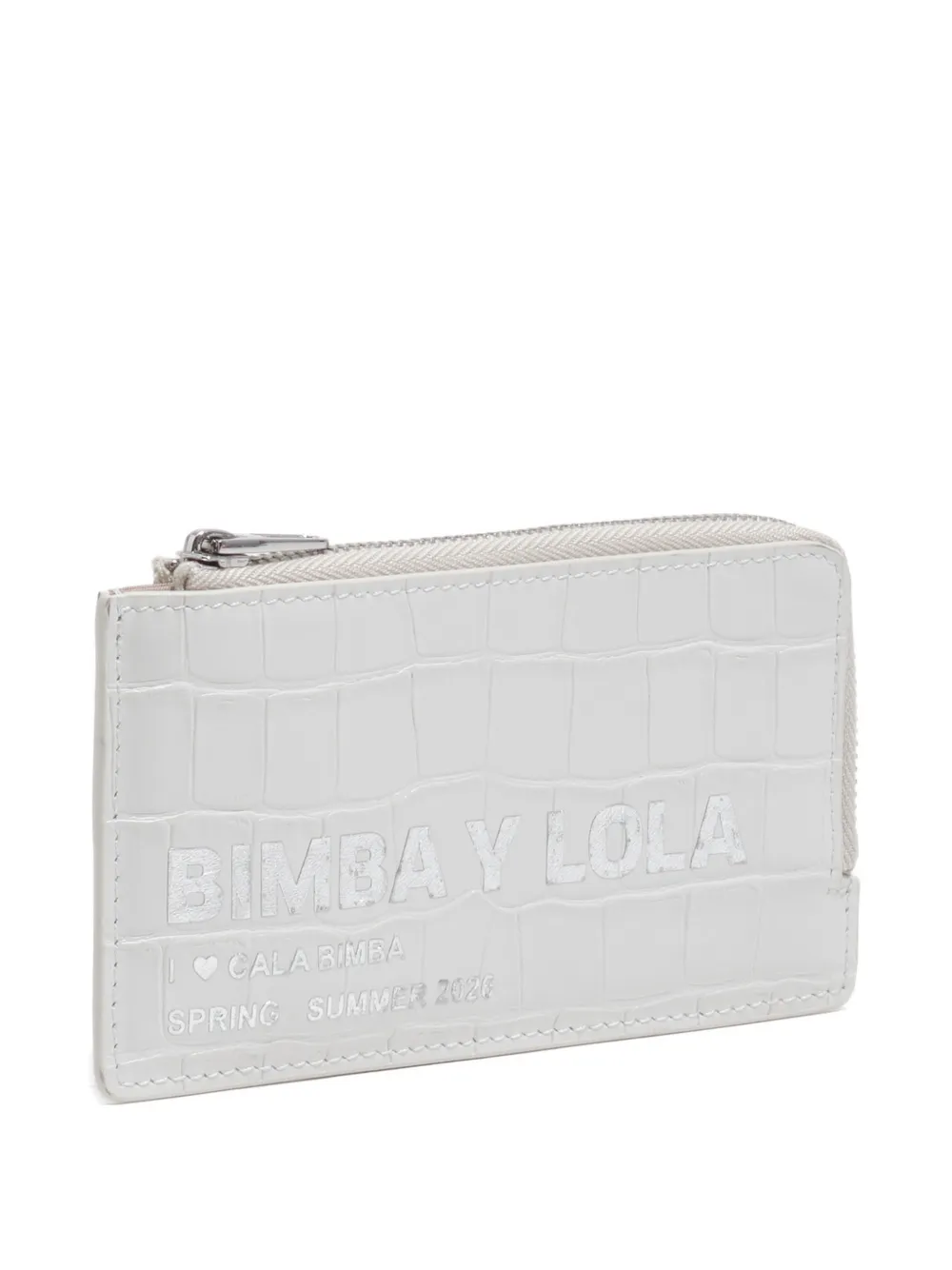 BIMBA Y LOLA Portemonnaie mit Prägung - Grau