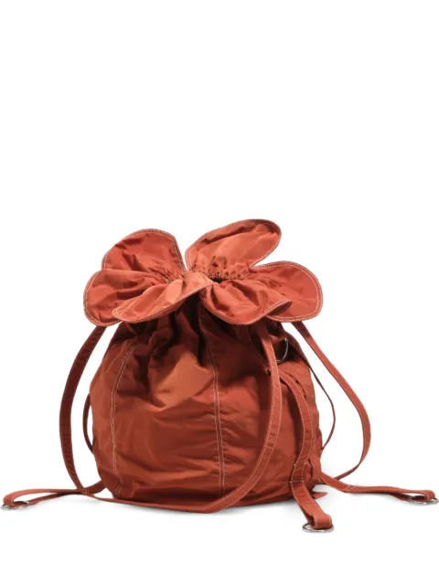 Bimba y Lola floral drawstring mini bag