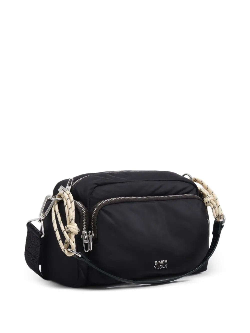 Bimba y Lola zip rope mini bag - Nero