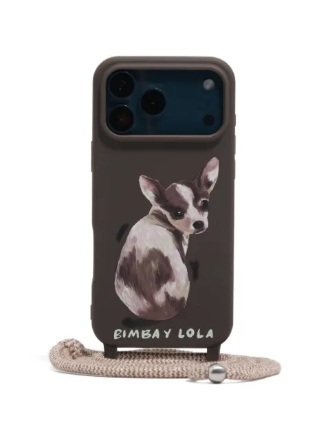 Bimba y Lola dog charm iphone 17 pro max case