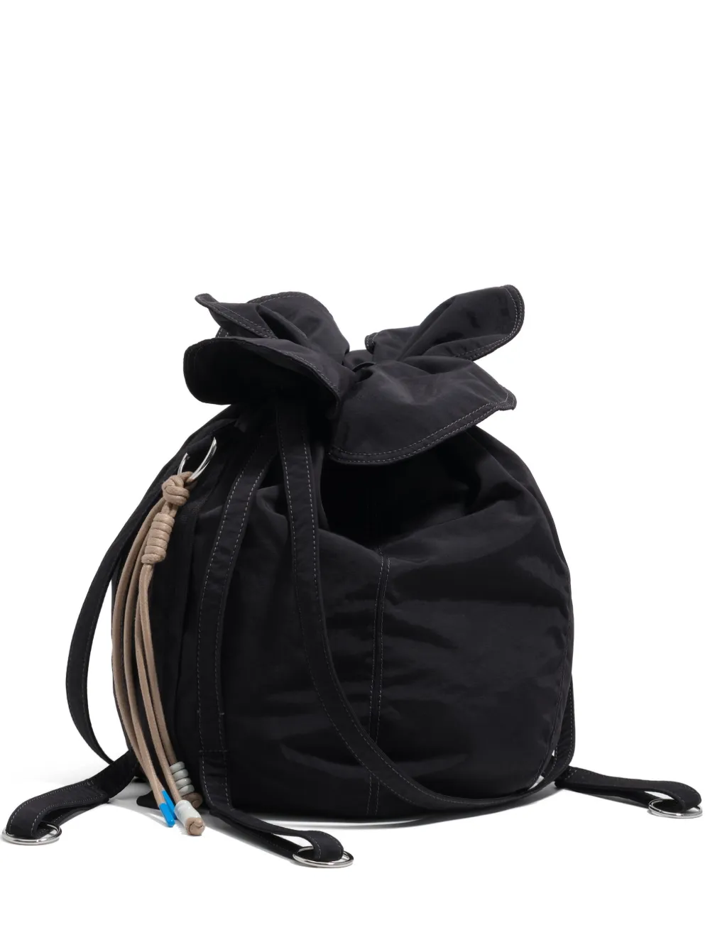 Bimba y Lola drawstring top mini bag - Nero