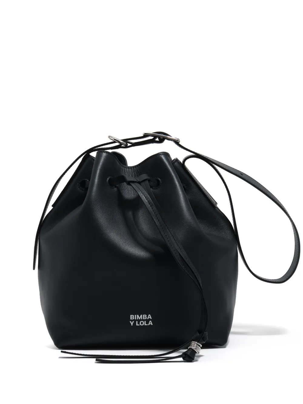 Bimba y Lola drawstring bucket bag - Nero