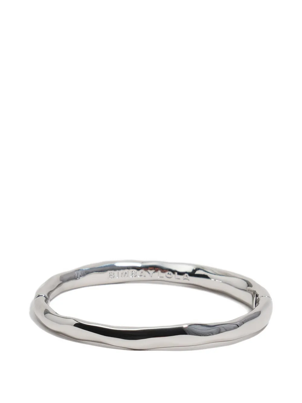 BIMBA Y LOLA Bracciale rigido con design irregolare - Argento
