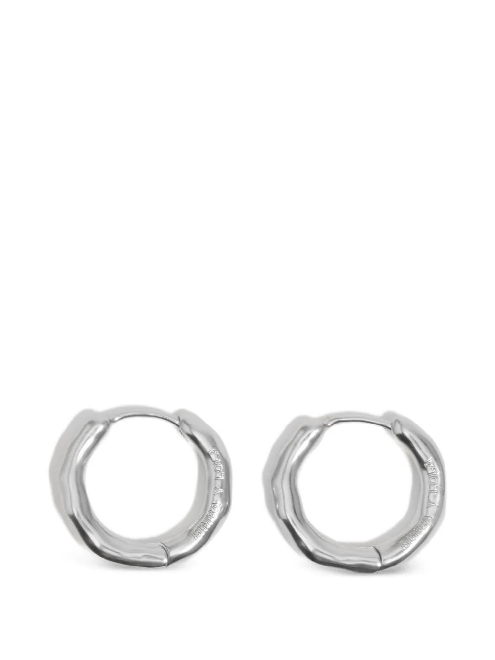 BIMBA Y LOLA Kleine asymmetrische Creolen in Silber