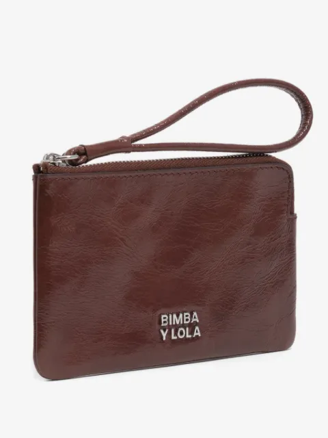 Bimba y Lola portefeuille en cuir à fermeture zippée