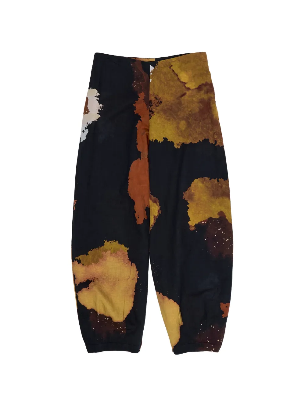 Bimba y Lola blot print trousers - Nero