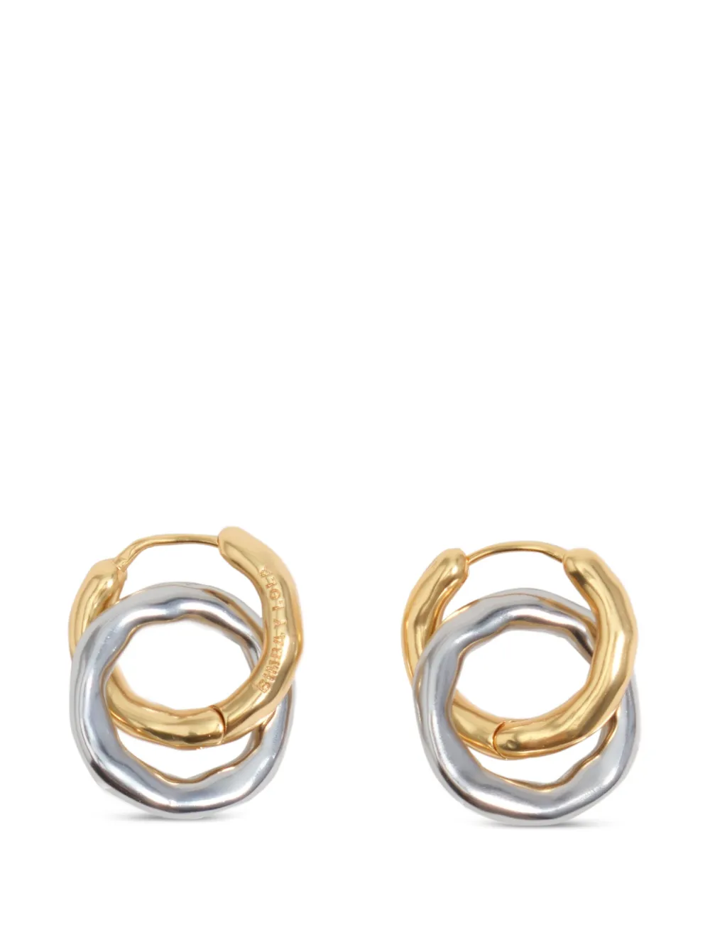 BIMBA Y LOLA Zweifarbige Creolen - Gold