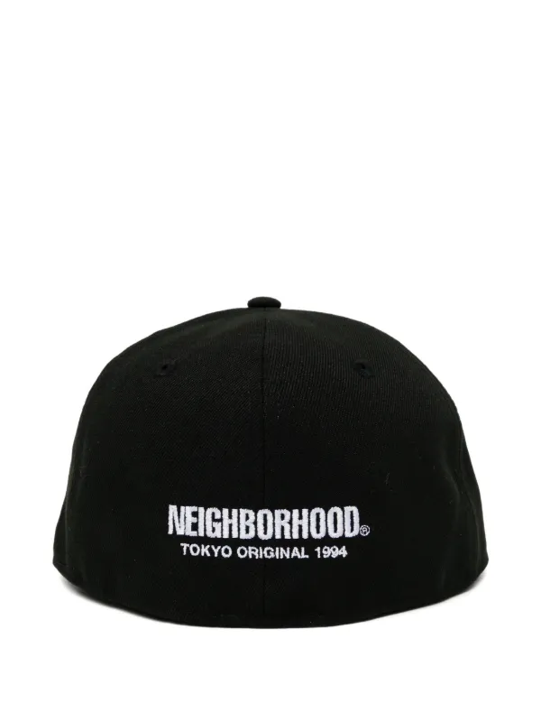 帽子 NEIGHBORHOOD X NEWERA 59FIFTY BLK Neighborhood x New Era 59Fifty Cap | Black | FARFETCH AO