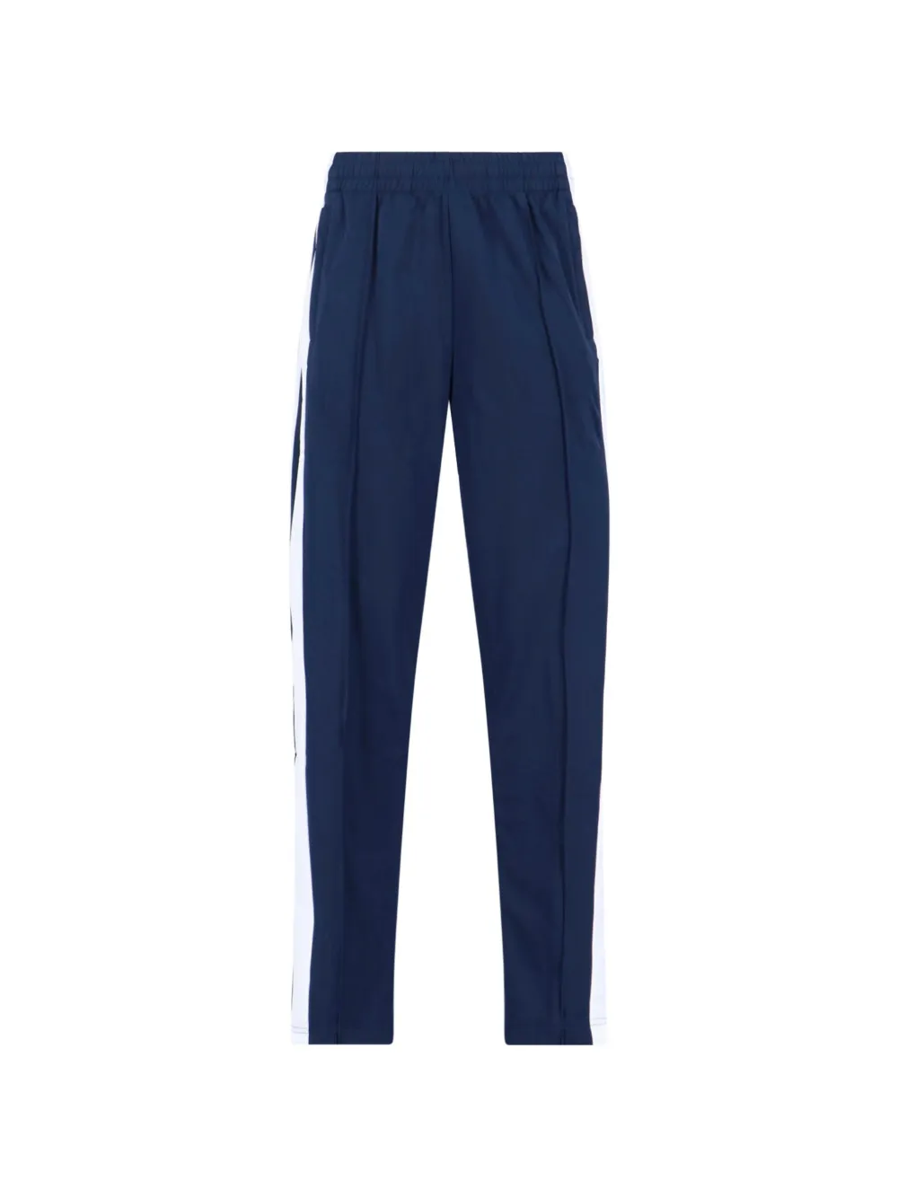 adidas side stripe popper trousers - Blau