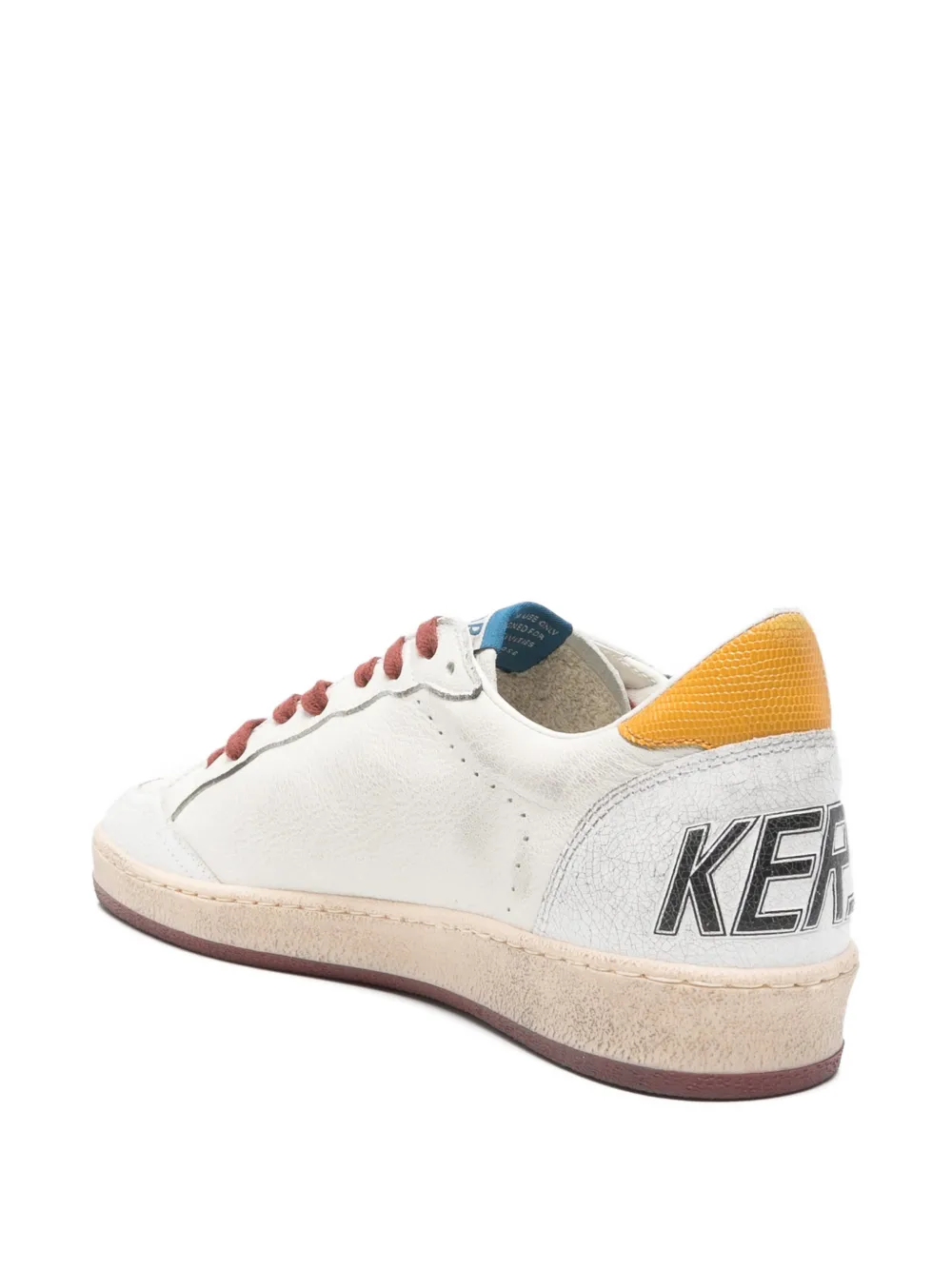 Golden Goose Ball Star leren sneakers Beige