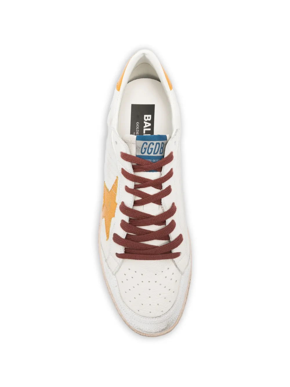 Golden Goose Ball Star leren sneakers Beige
