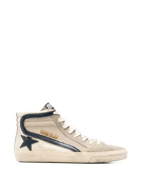 Golden Goose Slide star-patch sneakers