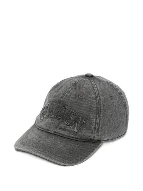Golden Goose washed-effect baseball cap