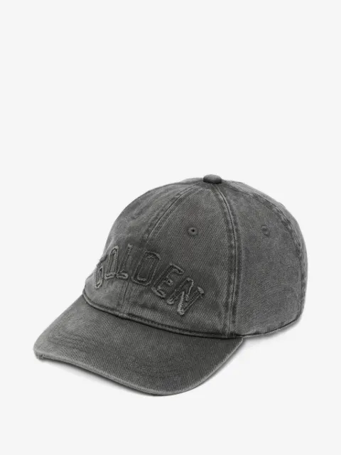 Golden Goose washed-effect baseball cap