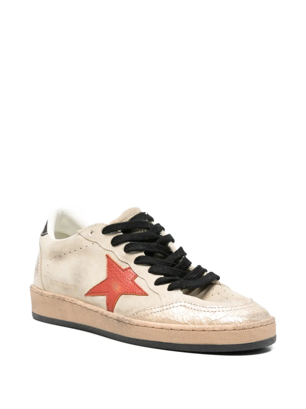 Golden Goose Ball Star suède sneakers Beige