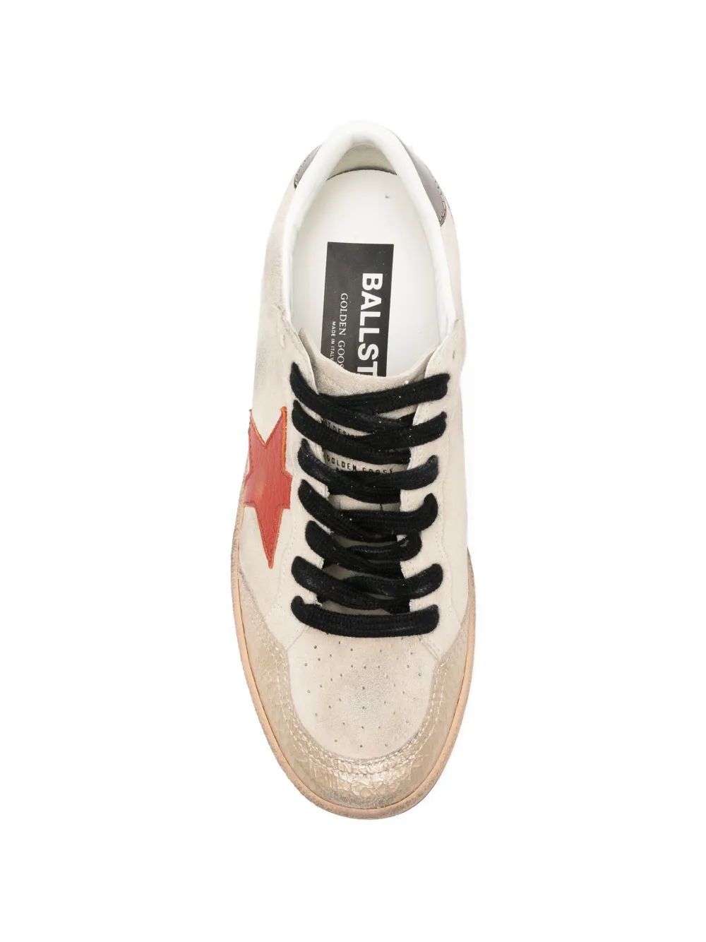 Golden Goose Ball Star suède sneakers Beige