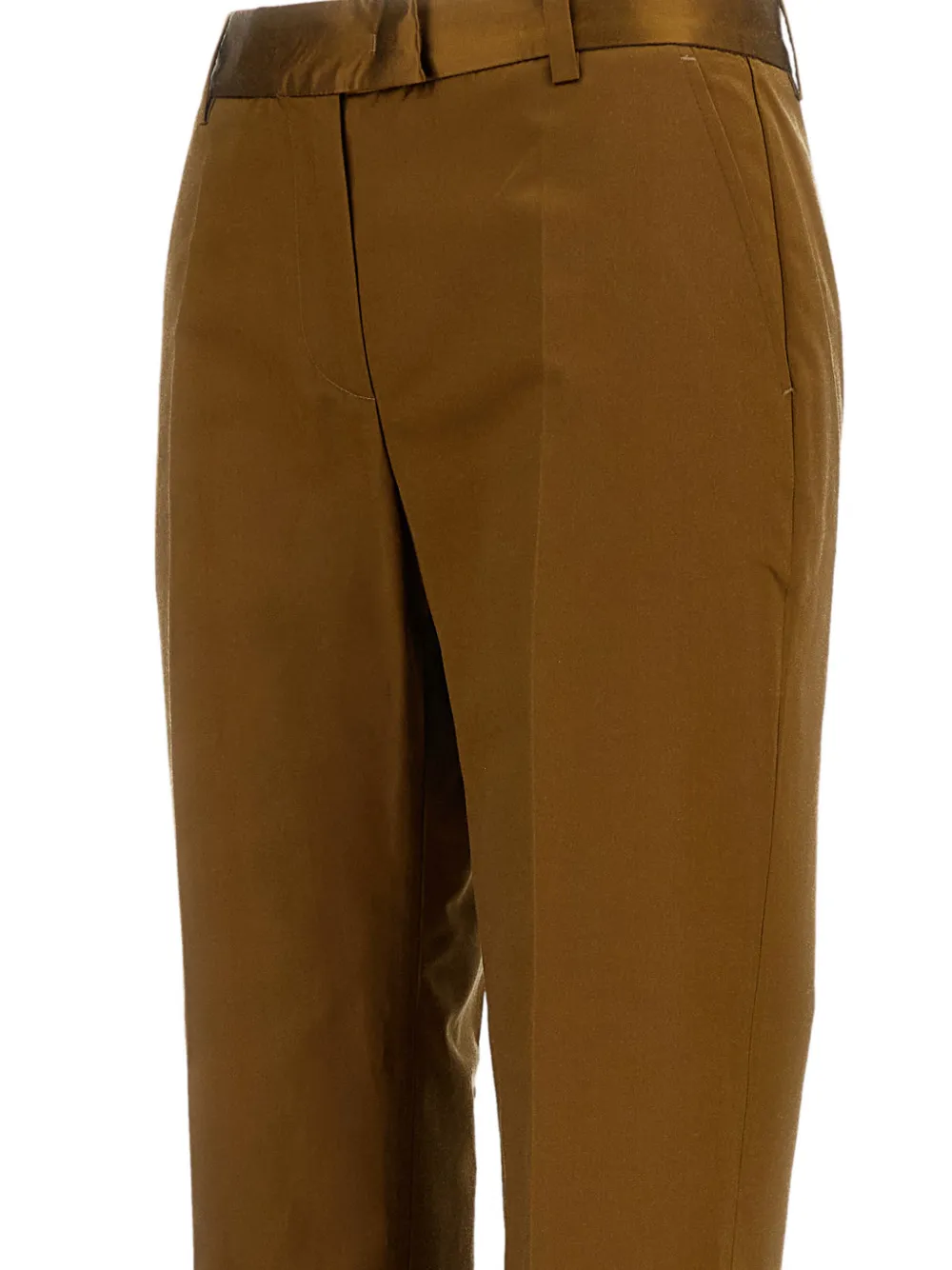 Alberto Biani Straight broek Bruin
