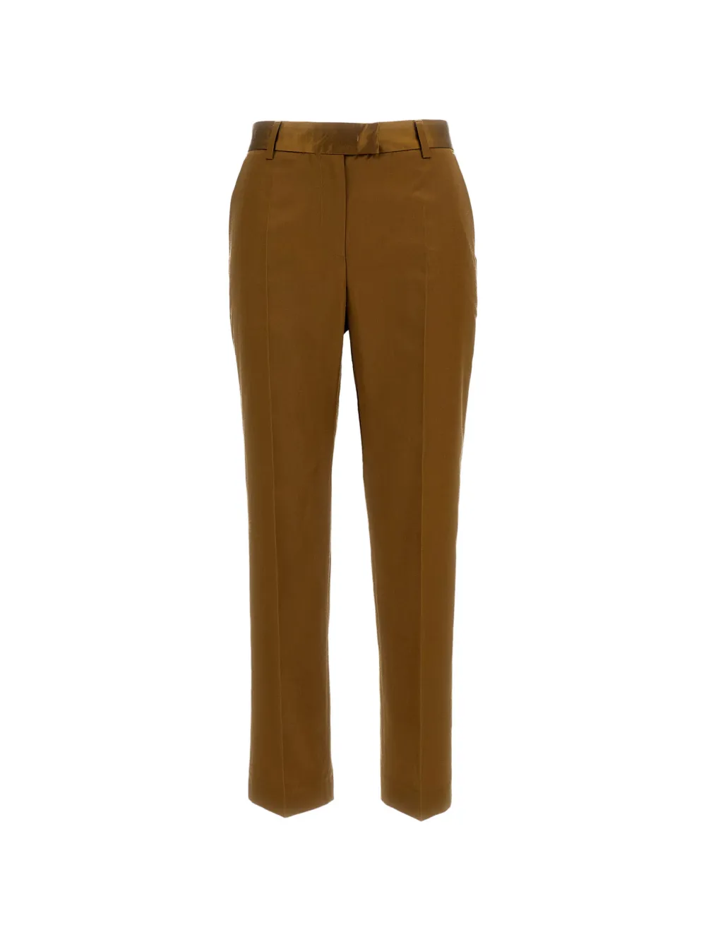 Alberto Biani straight trousers - Marrone