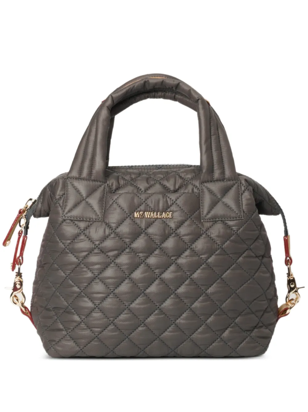 Mz Wallace small Sutton cross body bag - Grigio