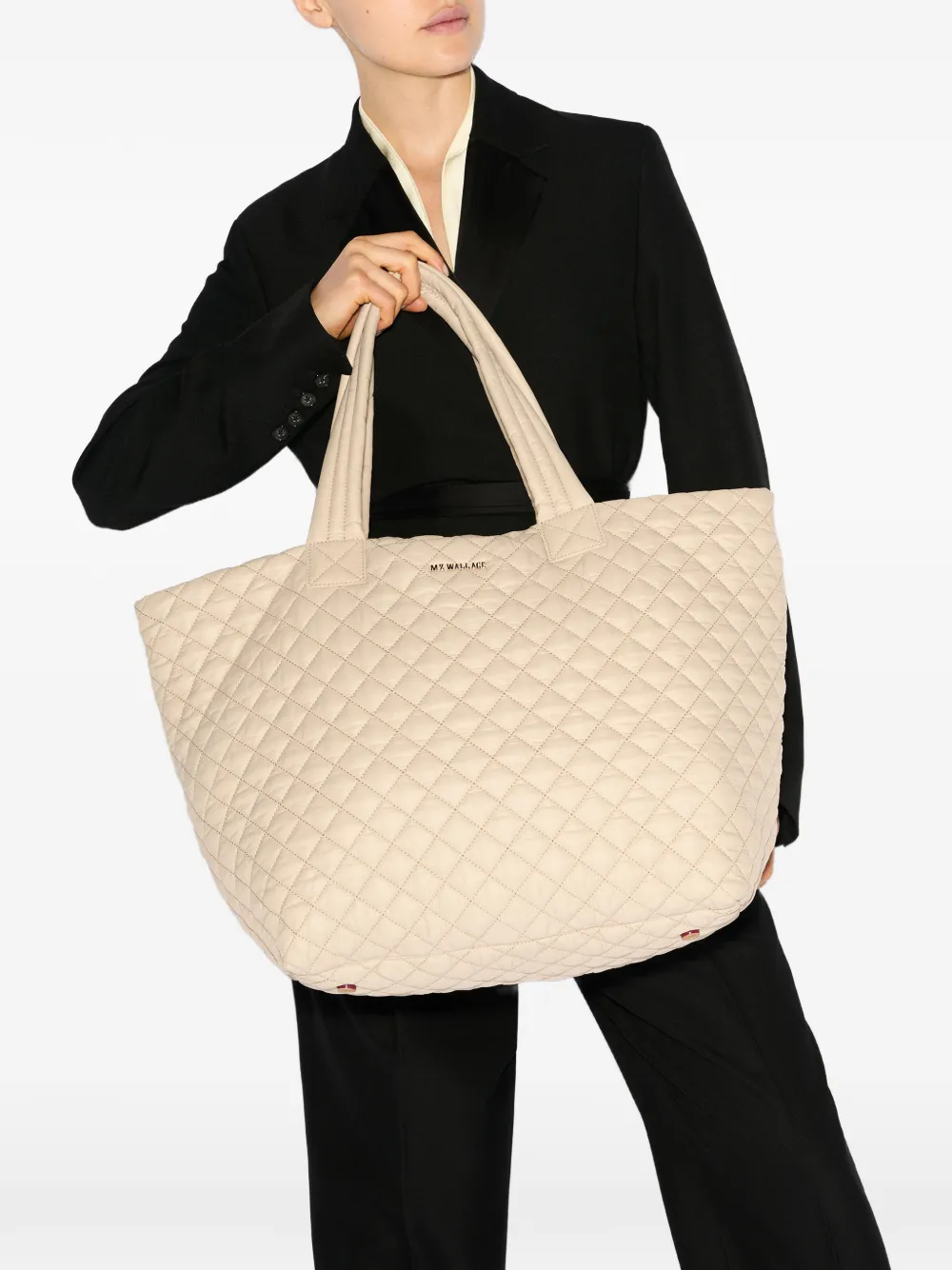  Mz Wallace Large Metro Tote Bag - Neutrals 