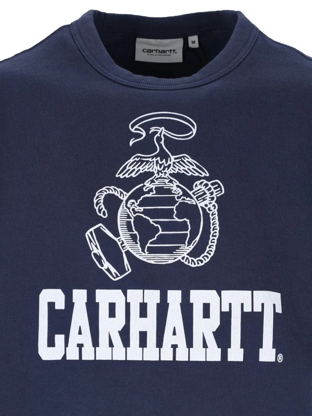 Carhartt WIP Pond Corps sweater Blauw