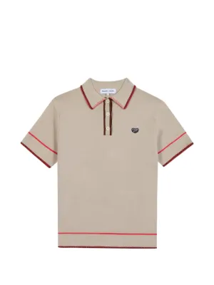 Junya Watanabe MAN クロシェカラー ポロシャツ | ニュートラル