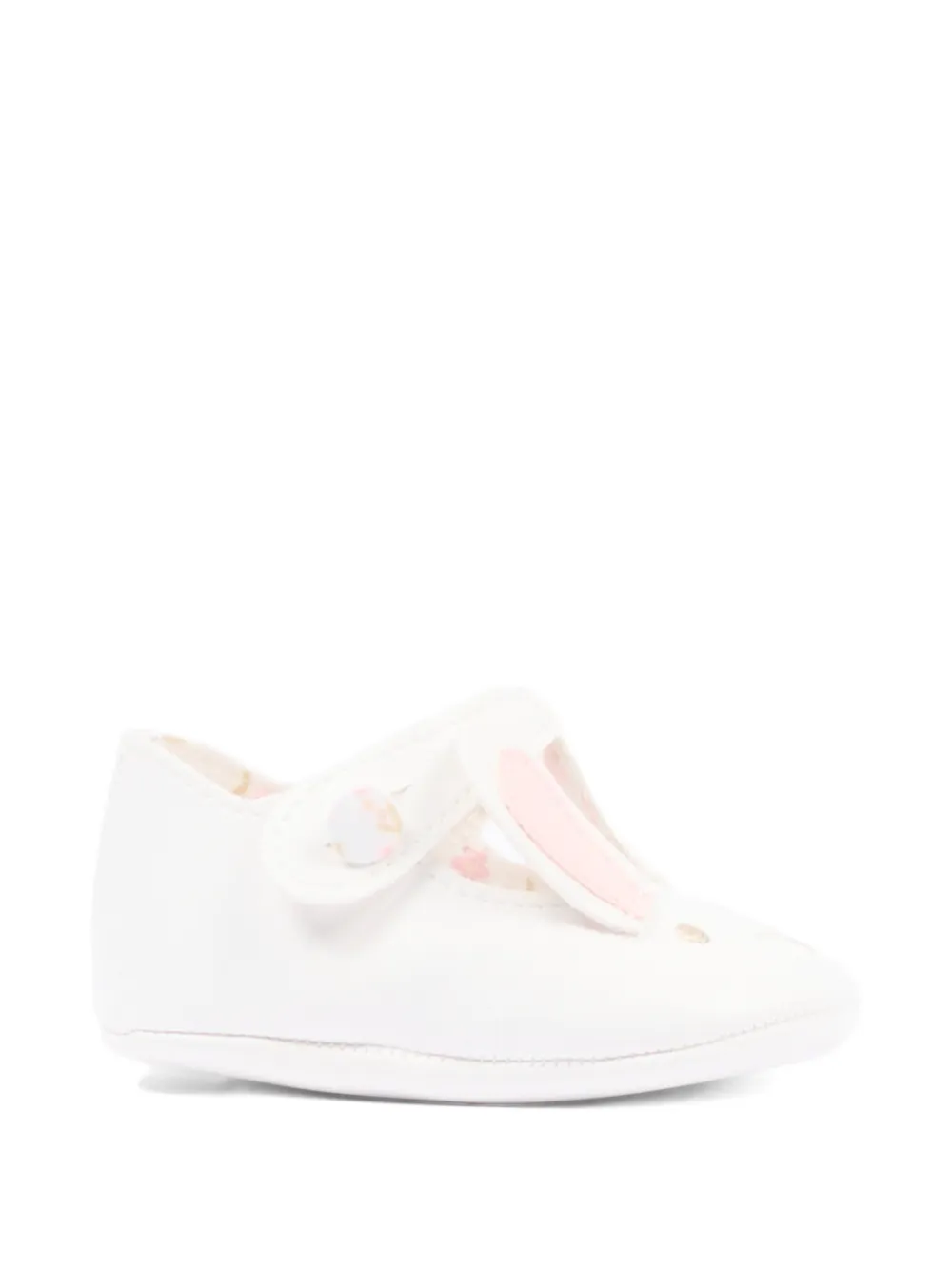 Le Boo Beebè bunny applique ballerinas Wit