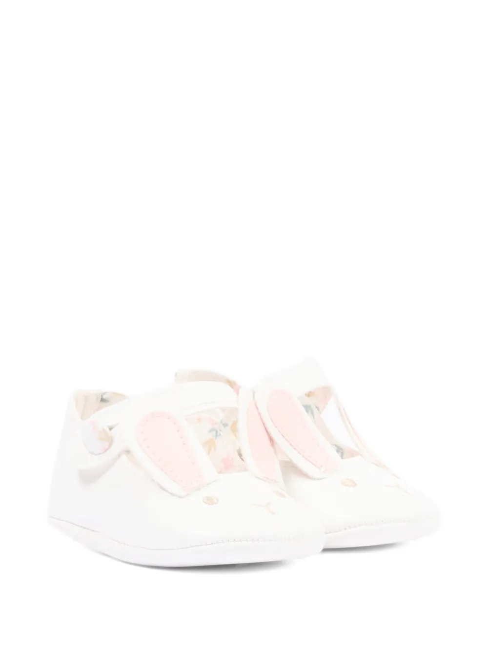 Le Boo Beebè bunny applique ballerinas Wit