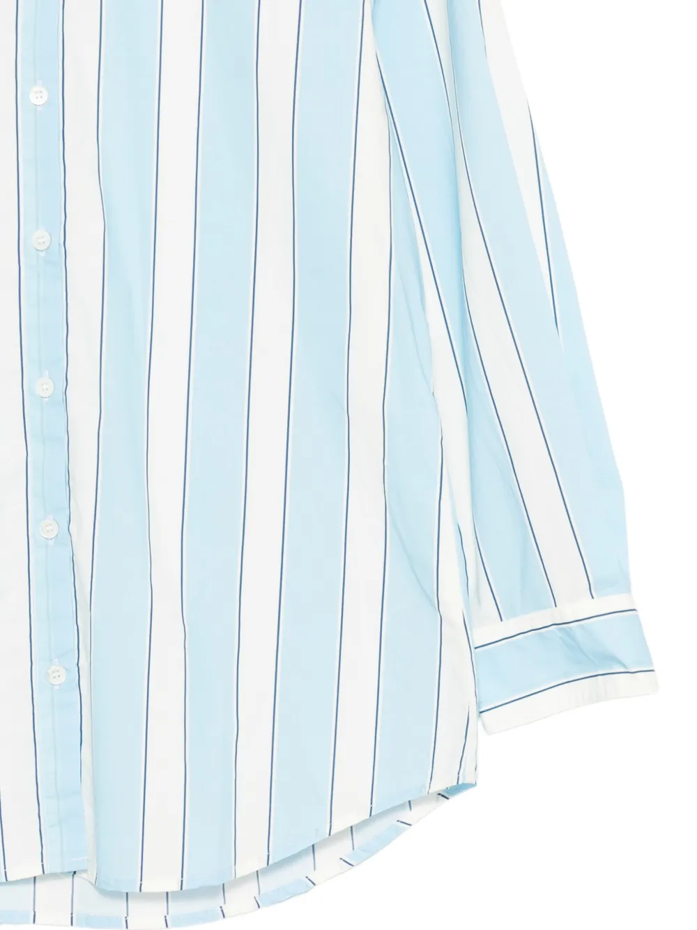 MC2 Saint Barth Brigitte gestreept shirt Blauw
