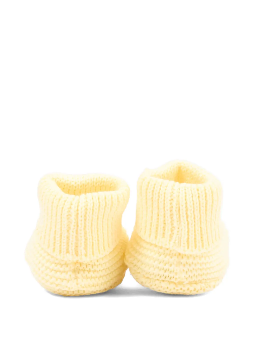 Little Bear Slofjes met knoopdetail Geel