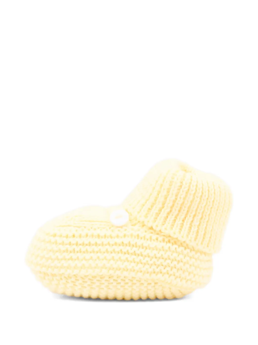 Little Bear Slofjes met knoopdetail Geel