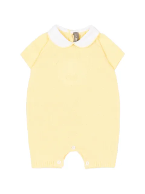 Little Bear Peter Pan collar romper