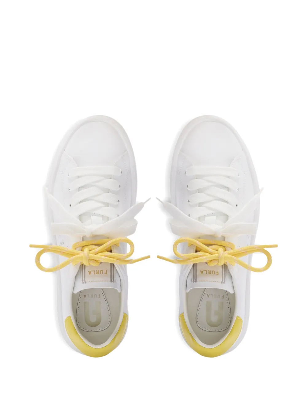 Furla Hype sneakers met veters Wit