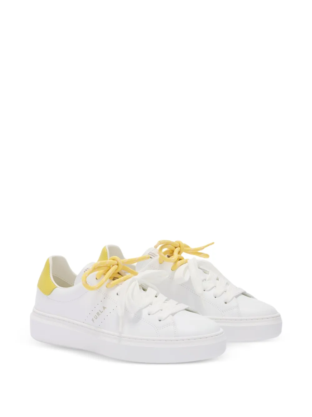 Furla Hype sneakers met veters Wit