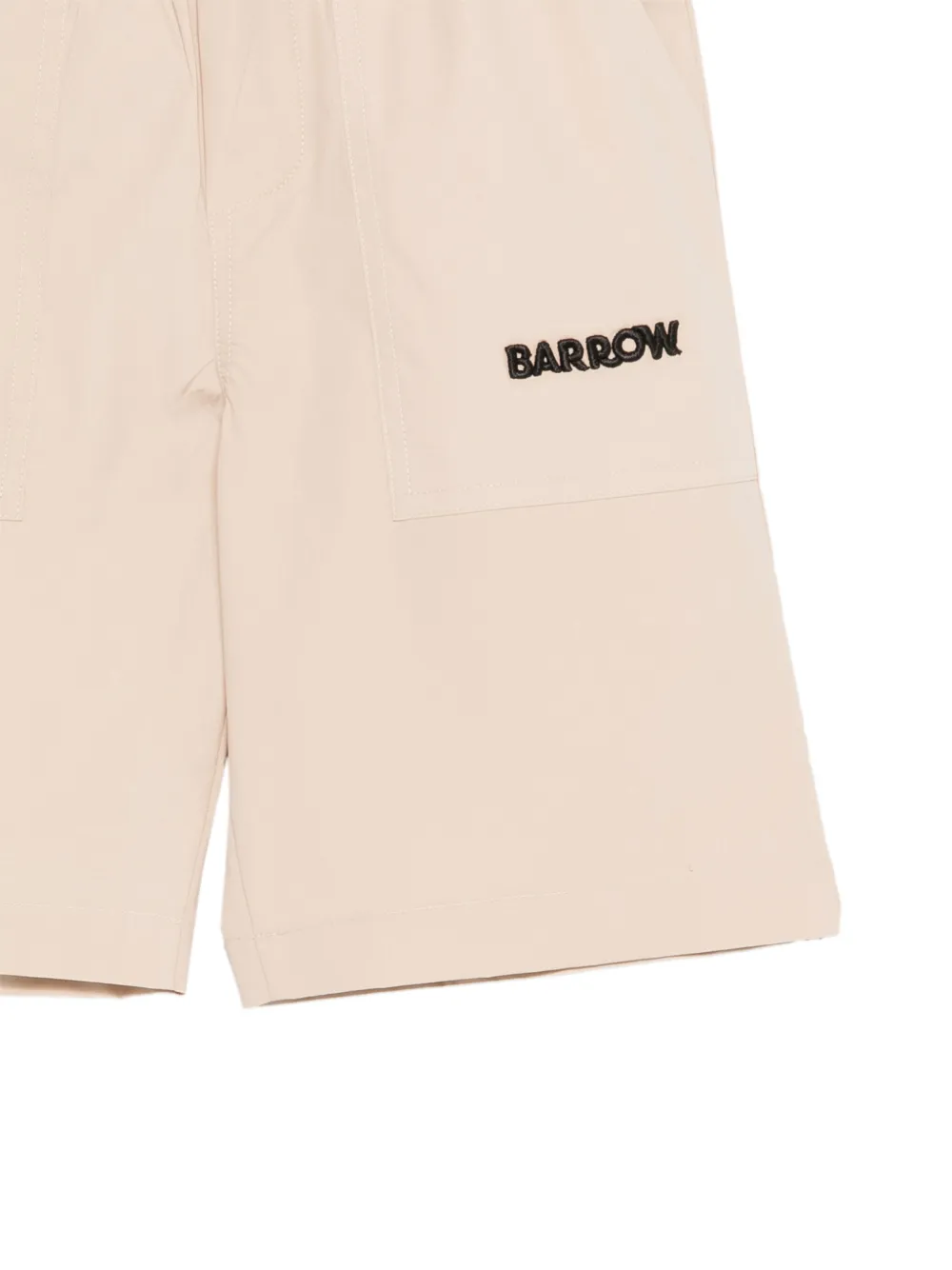 Barrow kids Shorts met gesp Beige