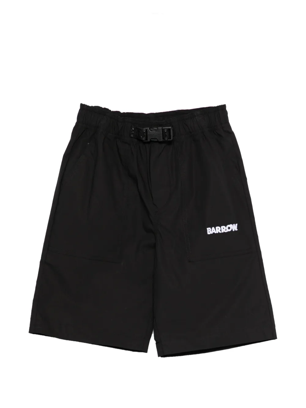 Barrow kids buckled shorts - Nero