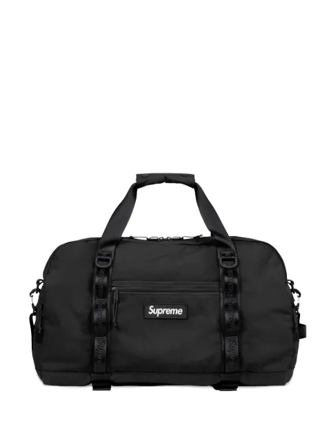 Supreme logo-patch holdall