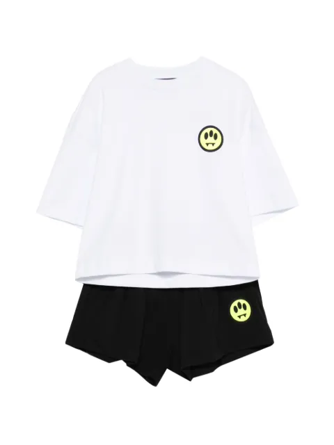 Barrow kids graphic-print shorts set