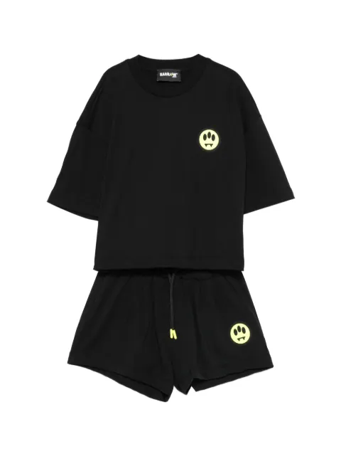 Barrow kids drawstring graphic shorts set