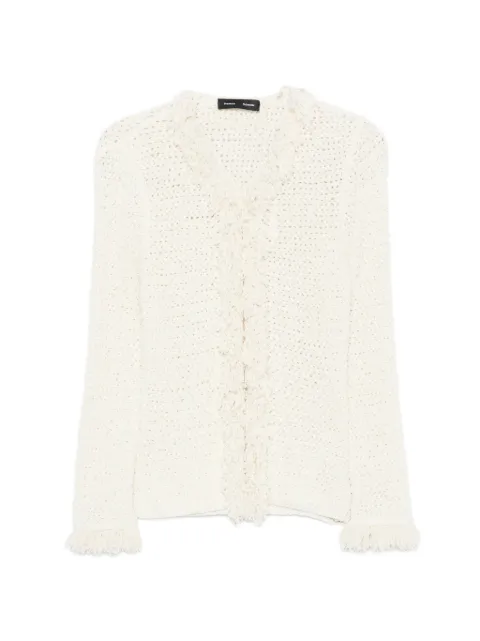 Proenza Schouler Nilo fringed blouse