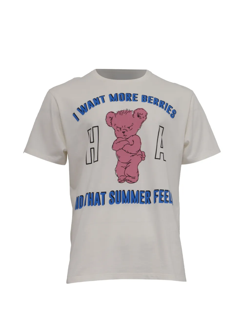 Gucci Pre-Owned x Ha Ha Ha Bear T-shirt - Neutrals