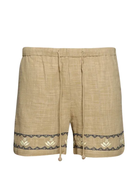 Baziszt Mexican drawstring-fastening shorts