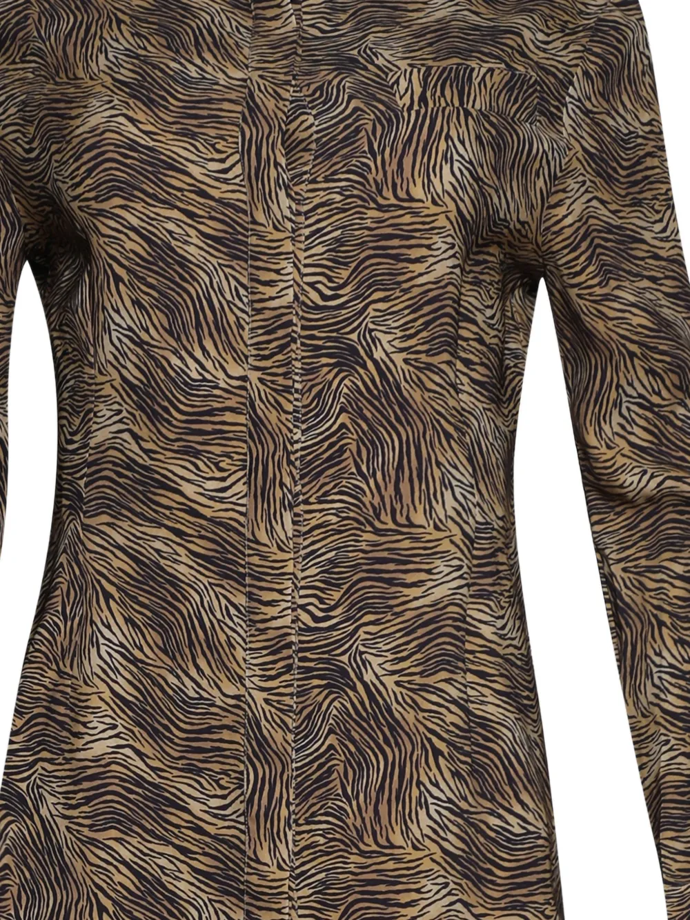  Tove Elvin Zebra-print Shirt - Neutrals 