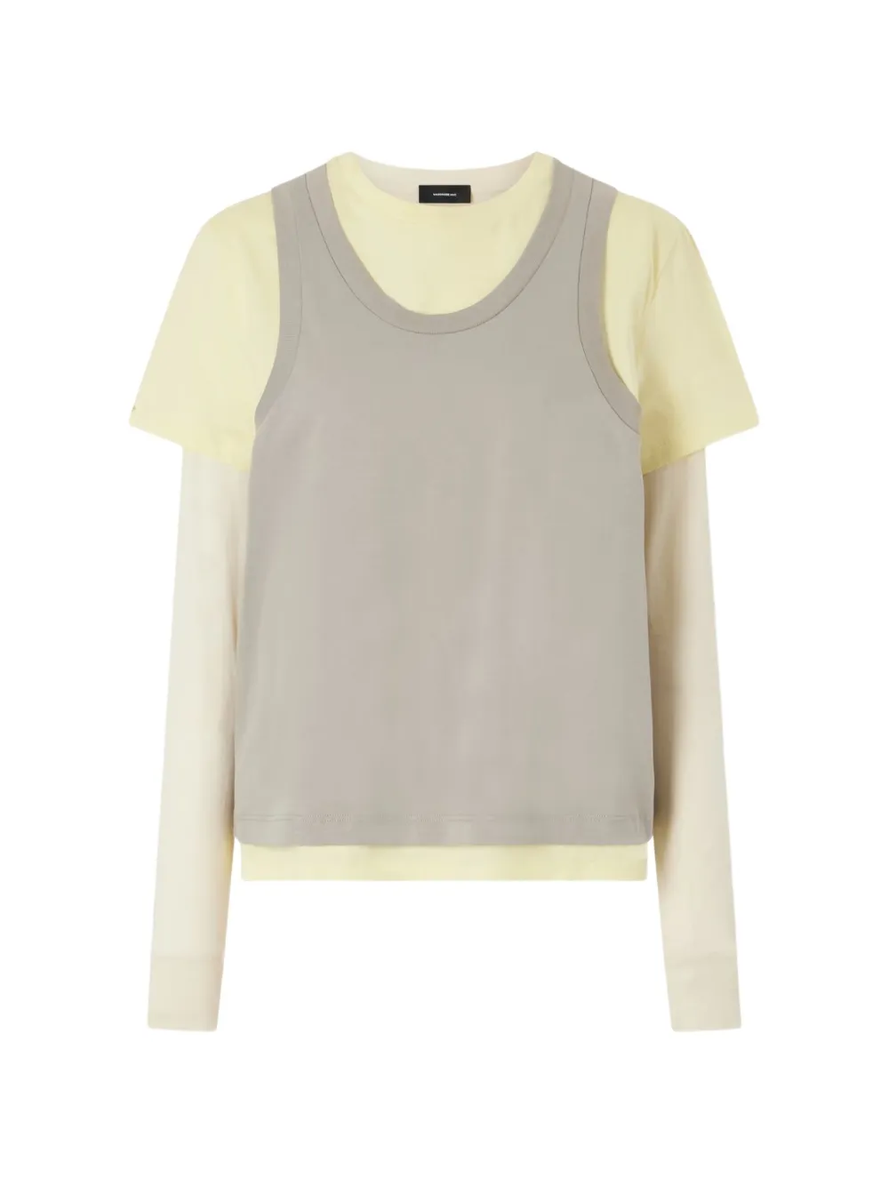 WARDROBE.NYC layered mini dress - Giallo