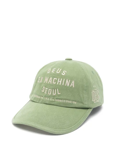 Deus Ex Machina logo-embroidered baseball cap